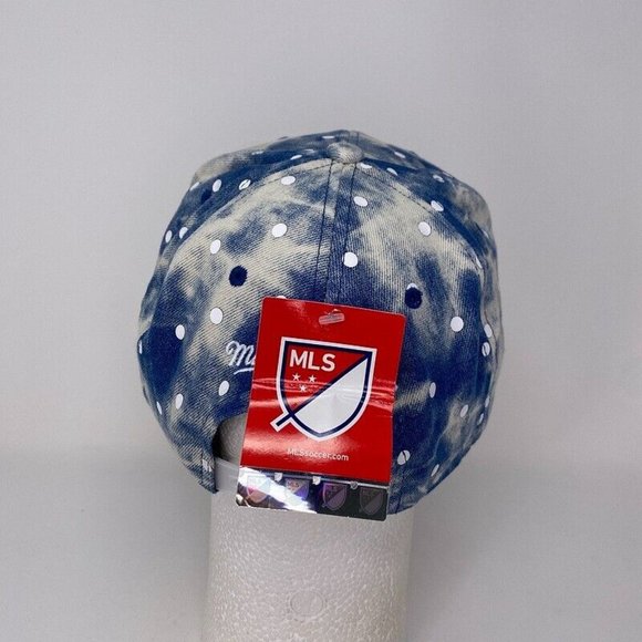 Philadelphia Union Mitchell & Ness Snapback Hat Denim Dots MLS Soccer Futbol - Picture 3 of 8